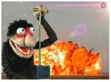 Blow something up