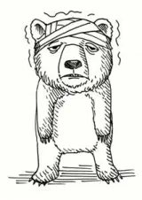 To be like a bear with a sore head