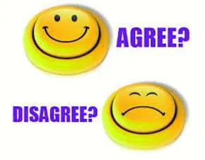 Expressions for agreeing and disagreeing in english
