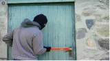 Break into something