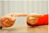 Expressions of blaming someone 