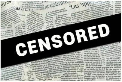 Censorship to maintain law and order is a self serving argument