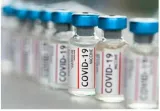 What needs to be done with vaccines
