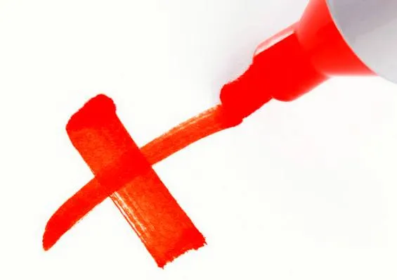 Cross something out