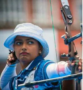 Best of luck  deepika kumari heads to her third olympics