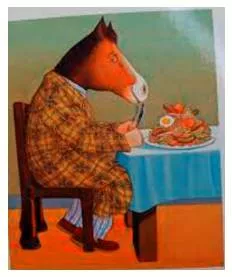 To eat like a horse