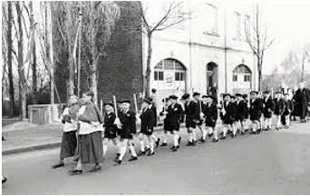 Procession - A relentless succession of people or things.