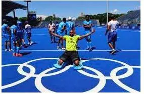 It’s hockey  on india’s olympic medal after 41 years