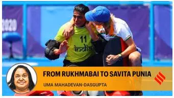 Savita punia and other women olympians walk the path laid by pioneering indian women