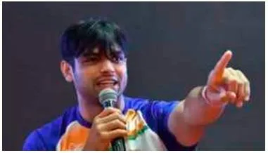 Hark neeraj chopra’s golden message  sports teaches us to be together and united