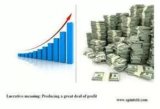 Lucrative  - Producing a great deal of profit.