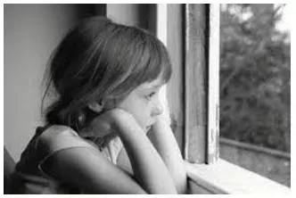 Bereft  - Deprived of or lacking (something).