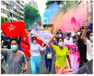 Myanmar army  no sign of relinquishing power 