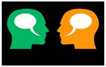 Spar  - Argue with someone without marked hostility.