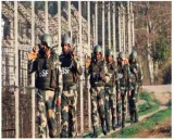 The police losing power to the bsf 