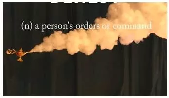 Behest  - A person’s orders or command.