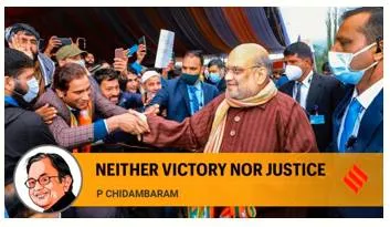Neither victory nor justice
