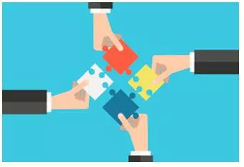 Elide  - Join together.