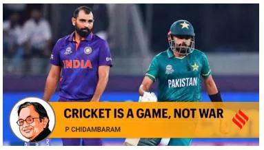 Cricket is a game  not war