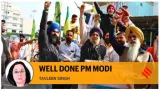 Well done pm modi 