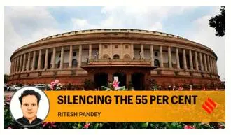 Silencing the 55 per cent 