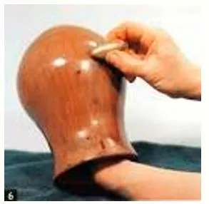 Burnish  - Enhance or perfect (something such as a reputation or a skill).
