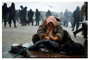 In border stand off  a manufactured refugee crisis
