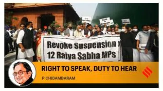 Story behind the statue of protest in parliament 