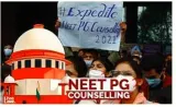 Wrong medicine  quota case delayed pg intake in medical institutes  courts intervene too much 