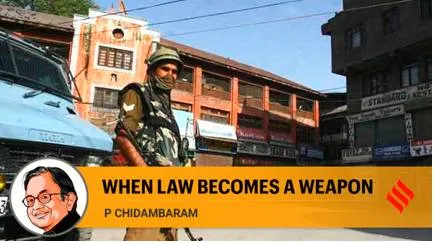 When law becomes a weapon 