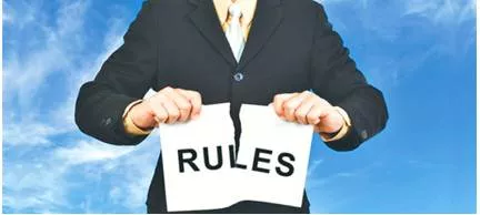 Flout  - To show that you have no respect for a law, etc. by openly not obeying it.