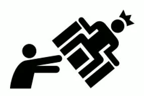 Topple  - to make somebody lose their position of power or authority.