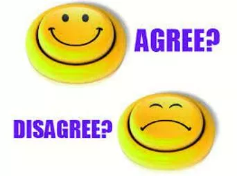 Expressions for agreeing and disagreeing in english