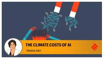 Artificial intelligence technologies have a climate cost
