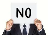 Different ways to say ‘no’