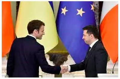The french format  on macron’s shuttle diplomacy between russia and ukraine
