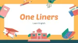 One liner of the day