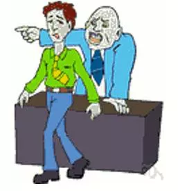 Reprimand  - To tell somebody officially that you do not approve of them or their actions.