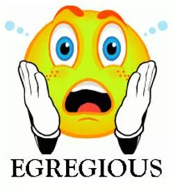 Egregious meaning
