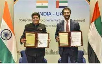 Turning to trade winds  on india uae comprehensive economic partnership agreement