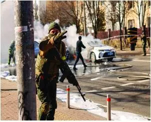 Ukraine a scapegoat in russia west war