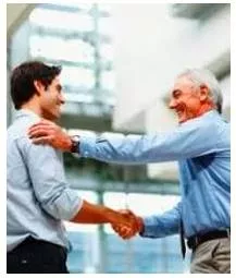 Nudge  - Coax or gently encourage (someone) to do something.