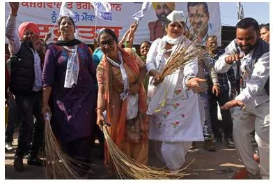 The aap gale wind that swept through punjab