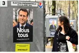 The storyline in the race for the french presidency
