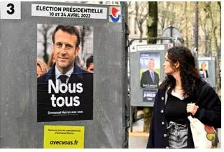 The storyline in the race for the french presidency