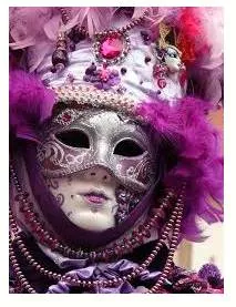 Masquerade  - To pretend to be something that you are not.