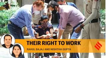 Why central services cannot be exempted from reservation for disabled