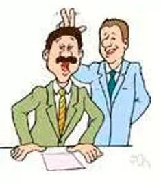 Mockery  - An absurd misrepresentation or imitation of something.