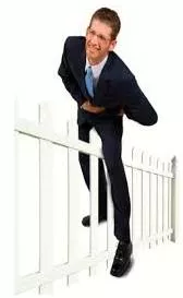 Straddle - Extend across or be situated on both sides of.