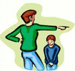 Berate  - Scold or criticize (someone) angrily.
